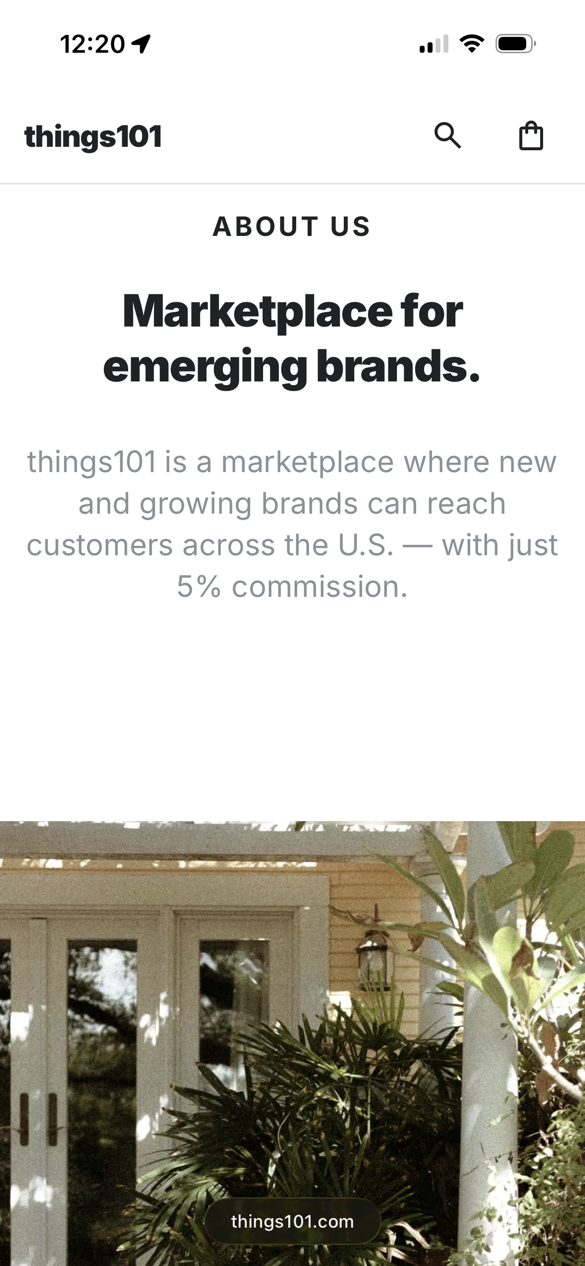 Things101 small wholesale marketplace